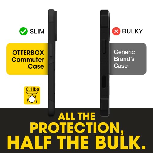 OtterBox iPhone 16 Pro Max – Commuter Series Slim MagSafe Case - Black by OtterBox - Used condition - Image 8