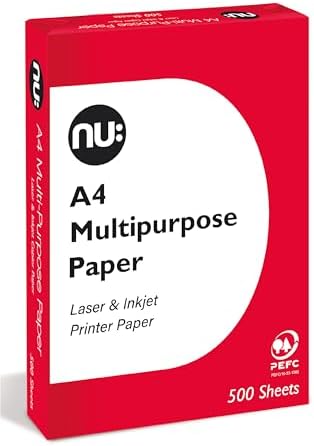 Nu A4 Copier Paper Ream - White (Ream of 500) - View 3