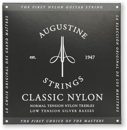 Augustine Classic Blue Set Copper Wound Classical Guitar Strings