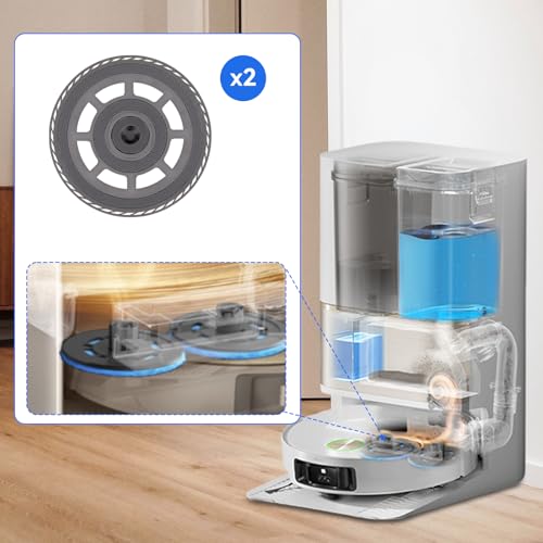 Image of Mop Pad Plate Accessories for Dreame X50 Ultra S50 /S50 Ultra /S50 Pro L50 Ultra Robot Vacuum Cleaner - Board Holder Replacement Mop Tray Part Attachment
