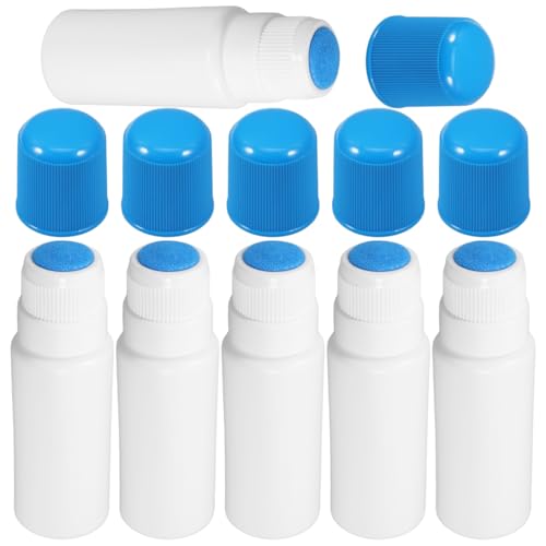 Unomor Sponge Head Wiping Bottle 30Ml - Multi-Functional Plastic Applicator for Liquid Application Ideal for Home Office and School Use Portable Leak-Proof Design