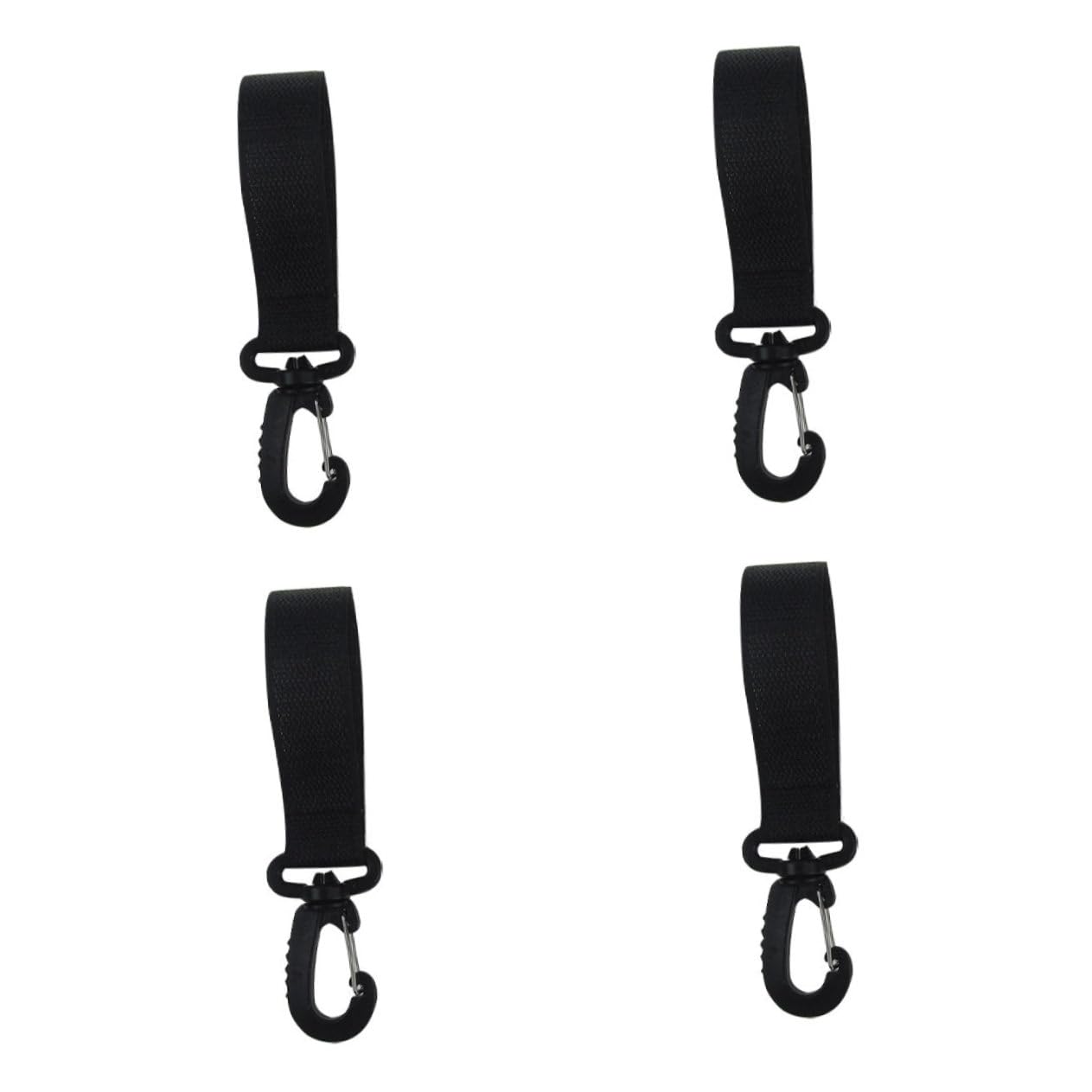 360° Rotating Stroller Hooks for Babies Multi-Function Stroller Hangers Sturdy for Diaper Bags and Shopping for Parents Go