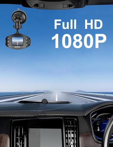 Dash Cam 1080P FHD, GOODTS Dash Camera for Cars, Mini Dashcam Car Camera with 32GB SD Card, Dashboard Camera Driving Recorder with G-Sensor, Parking Monitor, Loop Recording, 1.5-Inch Screen