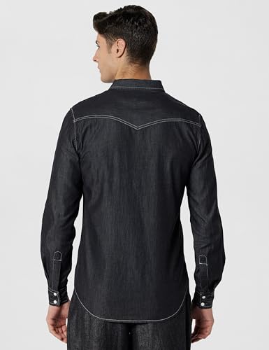 Image of United Colors of Benetton Men's Cotton Slim Fit Shirt