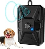 Zerzuo Anti Barking Devices, 50FT Ultrasonic Anti Barking Devices with 4 Modes, Ultrasonic Dog Deterrent Bark Box Sonic Dog Barking Deterrent Devices for Indoor/Outdoor Dog Use (Black), 1