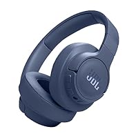 JBL Tune 770NC, Adaptive Noise Cancelling with Smart Ambient, Bluetooth 5.3 with LE Audio *, JBL Pure Bass Sound, Customize Your Listening Experience, Hands-Free Calls with VoiceAware, Blue