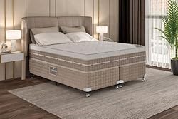 Cama Box Baú Castor Universal Preto New Queen