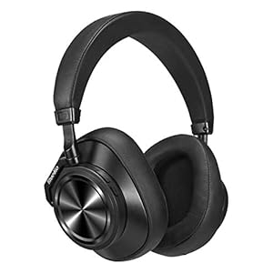 Bluedio T7 Plus Turbine Bluetooth-hoofdtelefoon, over-ear, met 57 mm driver, gepersonaliseerde ruisonderdrukking, hifi-stereo hoofdtelefoon en 30 uur afspeeltijd, draadloze hoofdtelefoon met microfoon/SD-kaartsleuf