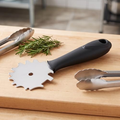 Grill Scraper Stainless Steel, Universal Groove 6.7in - Image 5