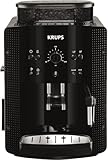 Krups EA8108 Kaffeevollautomat (1450 Watt, 1,8 Liter Wassertank, CappuccinoPlus-Düse, 2-Tassen-Funktion, 15 bar) schwarz