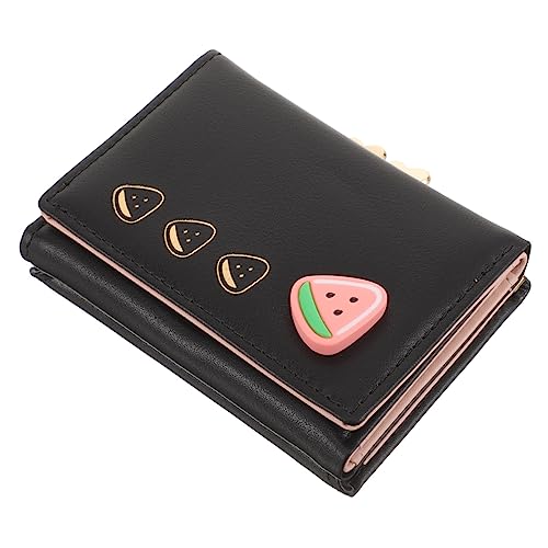 WOFASHPURET Monedero Bolsa Bolso pequeño Cartera Titular de la Tarjeta Llave Etiqueta carteira para cartoes Carteras para Tarjetas Travel Bag Handbag Billetera Pequeño Bolso de Cambio Cuero PU