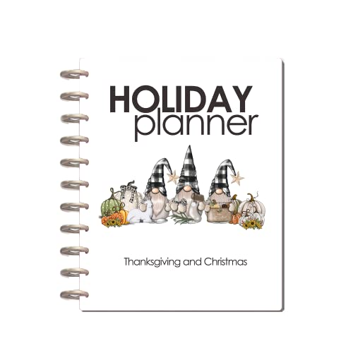 Christmas & Thanksgiving Holiday Planner and Ultimate Keepsake Organizer, 8.5