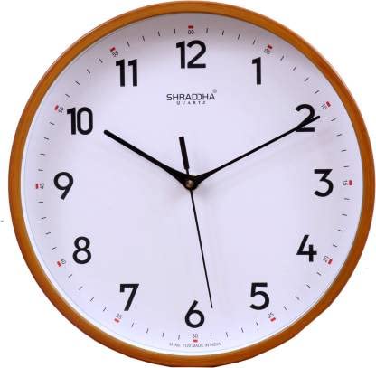 See full amazon price history chart for Shraddha 12-inch Plastic & Glass Wall Clock Round Shaped Analog Numerals Designer for Office, Classroom, Bedroom, Living Room, Restaurant, Hotel (Brown) Shraddha 12-inch Plastic & Glass Wall Clock Round Shaped Analog Numerals Designer for Office, Classroom, Bedroom, Living Room, Restaurant, Hotel (Brown) (B0BNLKN8X6) Amazon Price History, Amazon Price Tracker