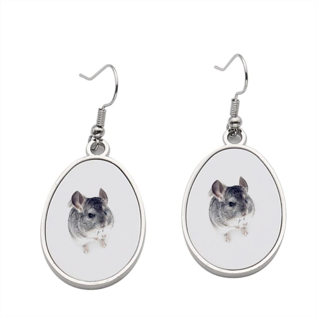 SpreadPassion Chinchilla Earring, Dangle Earrings for Chinchilla, Valentine Birthday Party Gift