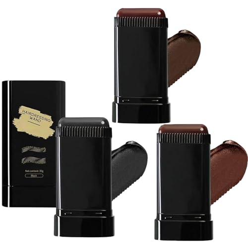 Peine para tinte de cabello resistente al agua | Barra para retocar canas al instante, resistente al sudor y fácil de transportar, con peine incorporado