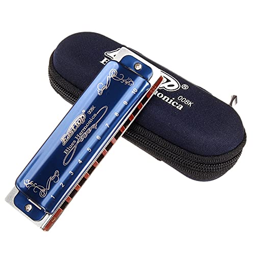 Harmonica Tone C 10 orifices orgue flûte Harmonica Blues avec boîte à couvercle pour les amateurs d’instruments à vent… - Les Beatles, Paul McCartney, John Lennon, RIngo Starr, George Harrison Harmonica Tone C 10 orifices orgue flûte Harmonica Blues avec boîte à couvercle pour les amateurs d'instruments à vent… – Image 7