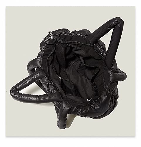 Bolso tote acolchado grande y liviano para mujer miniatura 6