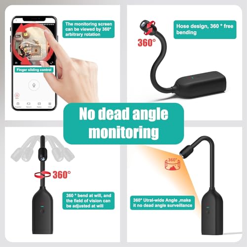 Mini Hidden Camera, Portable Camera HD 1080P Surveillance Camera Motion Detection - Image 3