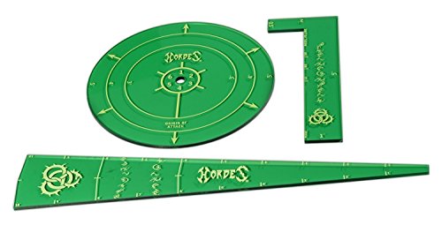 Circle Template Set Green Hordes Privateer Press