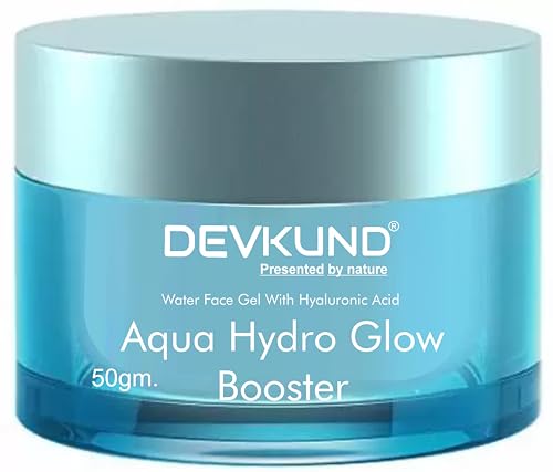 Image of Devkund Aqua Glow Boost Water Gel With Hyaluronic Acid Hydrating Daily Face Moisturizer (50 g)
