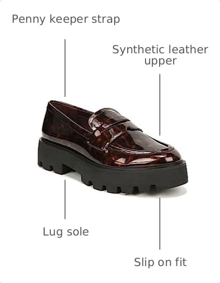Image of Franco Sarto Women's Balin Lug Sole Chunky Loafer