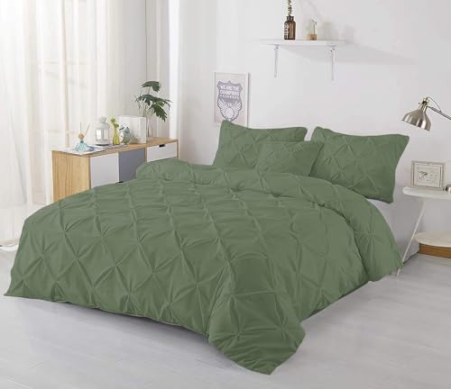 1Pcs Pinch Pleated Duvet Cover Oversized Super King (120