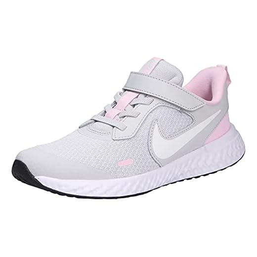 Nike Jungen Unisex Kinder Revolution 5 Gymnastikschuh, Photon Dust White Pink Foam, 22 EU