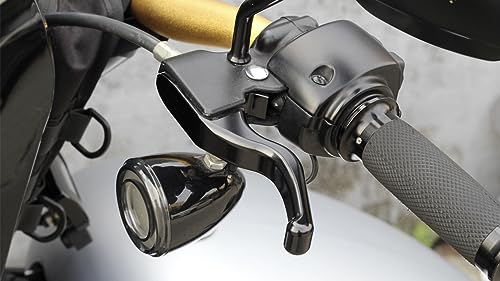 Image of 3 Finger 5.9 inch CNC Shorty Hand Control Lever Kit Brake Clutch Levers Fit for Harley Touring Electra Glide Highway King Ultra Limited 2008-2013, 2021-2024(Black)
