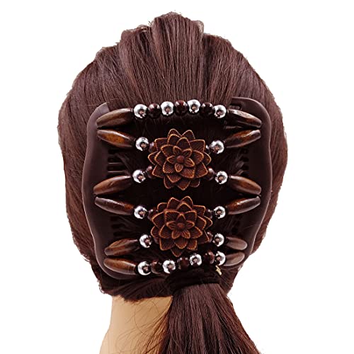 LIUJZZJ Fermacapelli Magico Pettini Elastici per