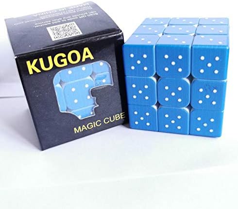 Miniatura 3 de Speed Cube 3 x 3 x 3 pulgadas, efecto de alivio 3D, rompecabezas de cubo mágico Braille, juegos IQ especiales para ciegos, 2.2 in