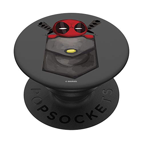 Marvel Deadpool Pocket PopSockets PopGrip: Swappable Grip for Phones & Tablets