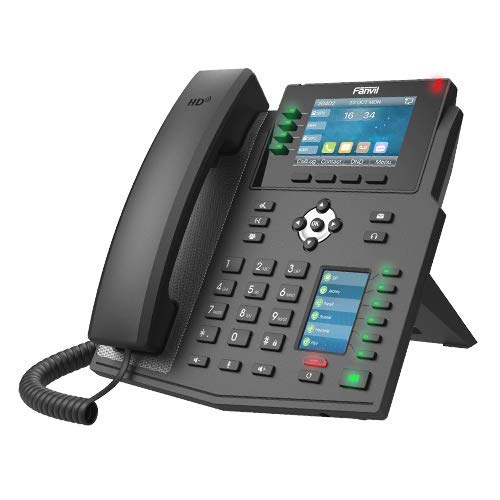 Fanvil X5U 6 Line Executive Gigabit Color Display Phone,40 Dss Keys #TOP5