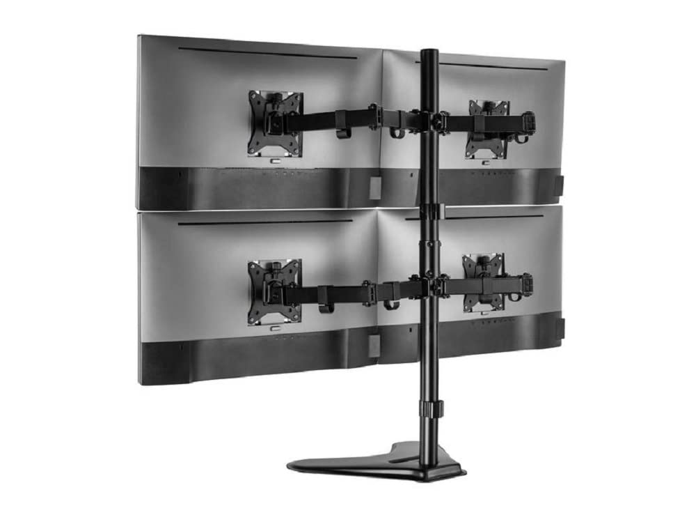 Equip 650127 17"-32" quadruplo monitor/supporto da tavolo LCD