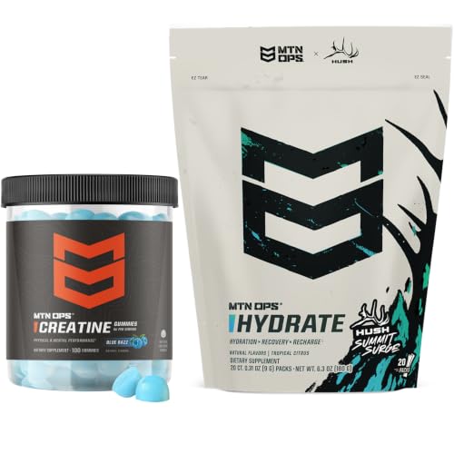 MTN OPS Creatine Gummies & Hydrate Bundle