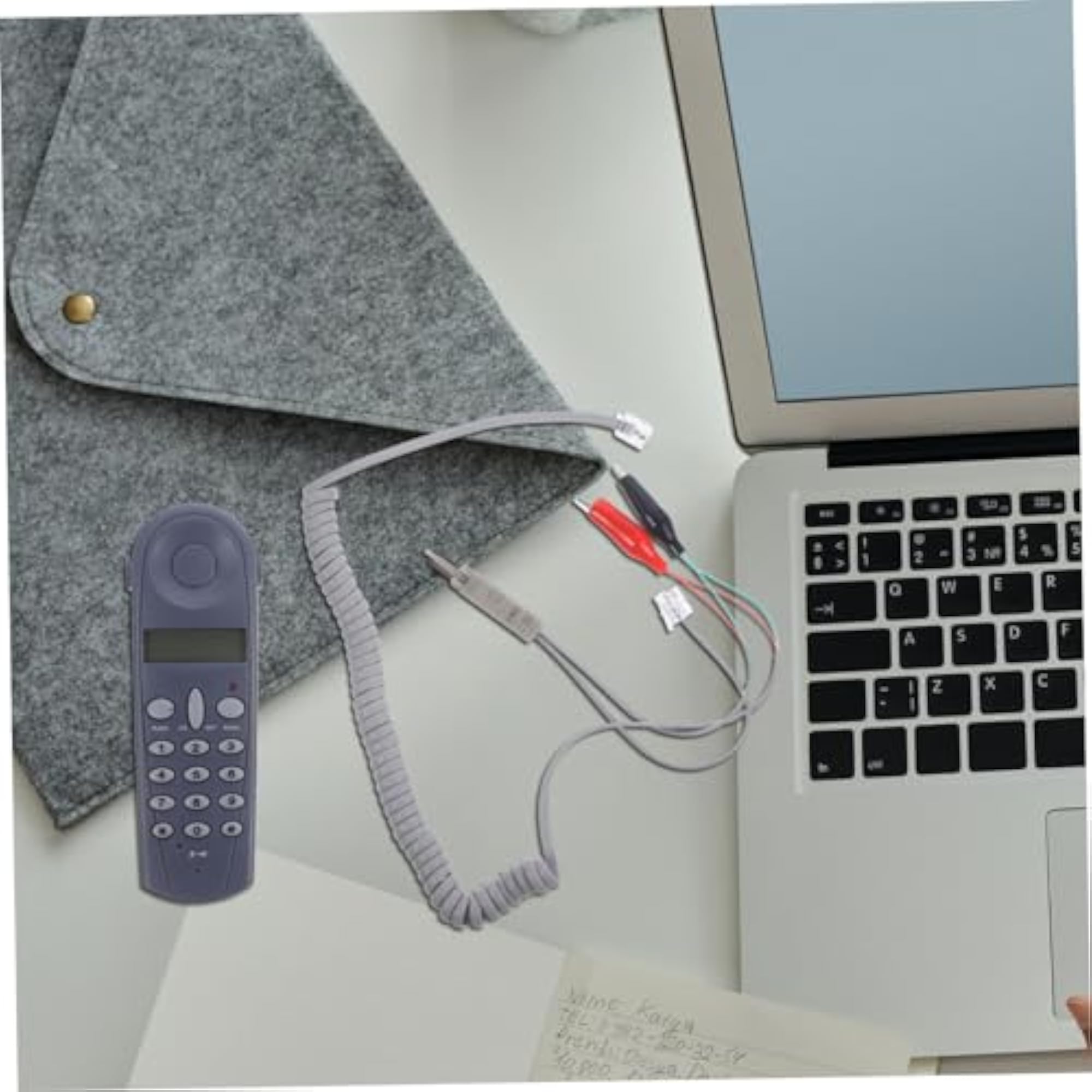Versatile Phone Network Cable Tester for Electrical Wiring