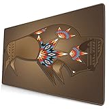 GLATTE OBERFLÄCHE: Glatte Oberfläche für optische Mäuse, kein Überspringen, sorgt für schnelle, reibungslose Bewegungen bei gleichzeitiger Beibehaltung von Geschwindigkeit und Kontrolle während des Spiels, verbessert die Verfolgung von Mausbewegungen, ideal für große Bildschirme.