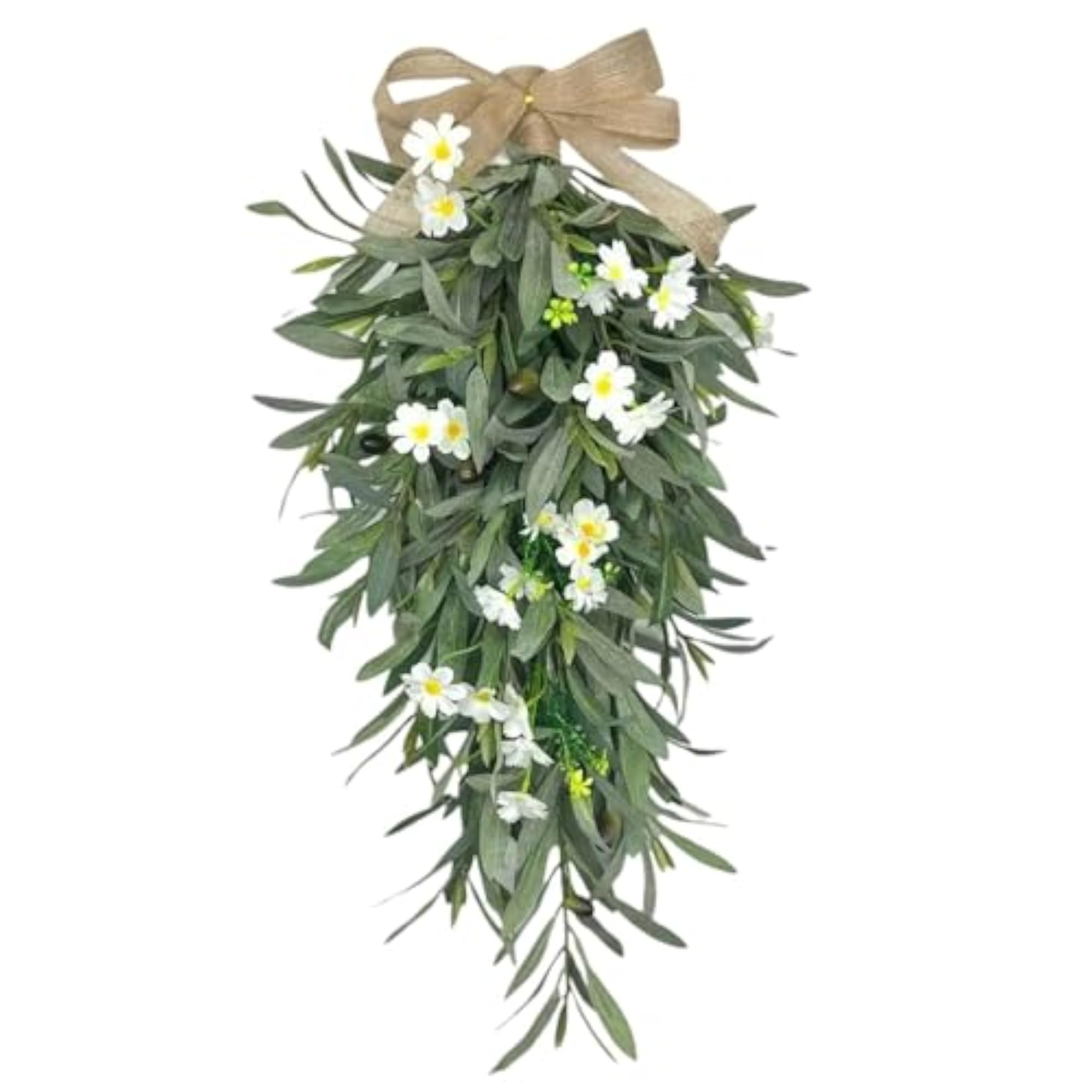 Spring Summer Wreath for Decorative Home Celebration