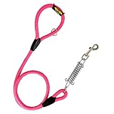 [TAILLE] : La corde a un diamètre de 12mm. La laisse est disponible en deux longueurs, 60cm ou 120cm.