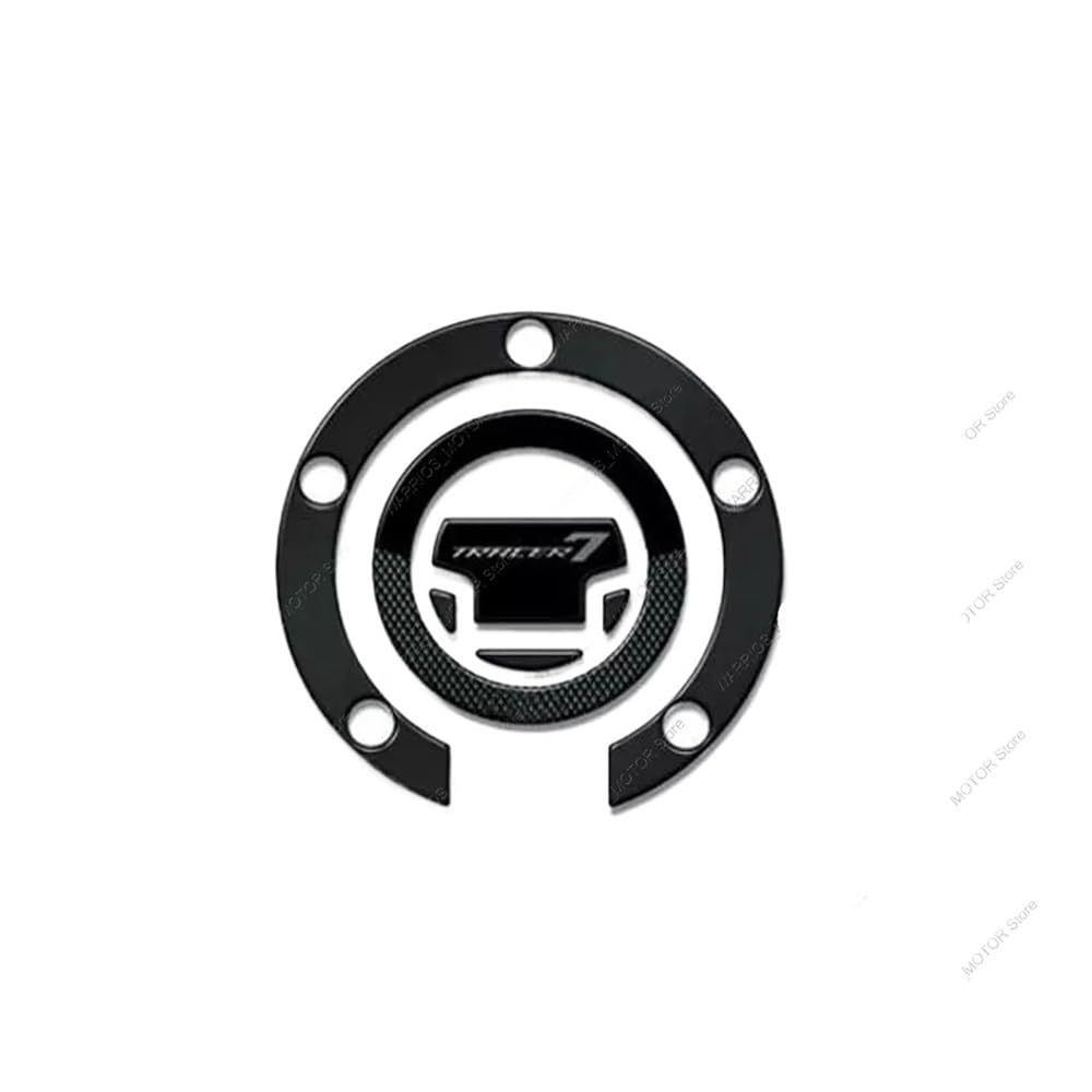 Motorcycle Fuel Tank Pad Sticker Scratch-Resistant Resin Protective Sticker Kit for YAM&AHA for Tracer 7 2024 Motorbike Traction Fuel Decal Tank