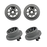 4 x Dishwasher Lower Basket Wheels for Bosch Siemens 165314 420198