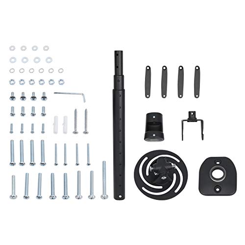 Dynavista Full Motion Universal Ceiling Projector Mount Bracket With Adjustable Height And Extendable Arms Rotating Swivel Mount For Home And Office Projector (Black) #TOP5