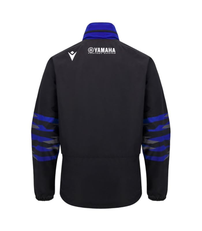 Fan Gear Wasserdichte Jacke für Herren, Monster Energy Yam, offizielles Motorrad, Schwarz