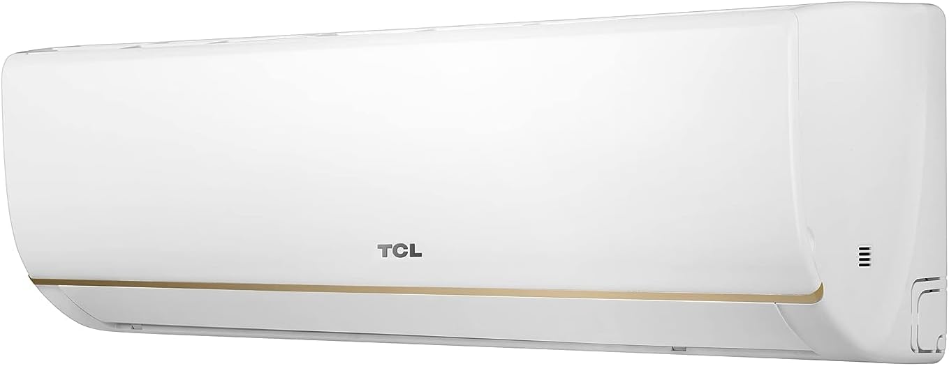 TCL Split Air Conditioner 1.5 Ton Heat & Cool, Inverter Compressor AC, 18000 BTU Unit, LED Display, Auto Restart, Long Air Flow Distance, Best for Home & Office Use, R410A Refrigerant, TAC-18CHSI/VT