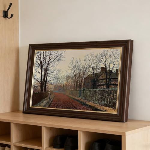 Poster A November Morning Grimshaw impression sur toile 20x30 cm - 3
