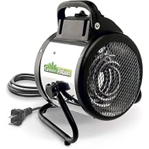 Bio Green PAL 2.0/US Palma BioGreen Basic Electric Fan Heater for Greenhouses, 2 Year Warrenty, 11 x 8 x 12.5" / 280 x 195 x 315 mm