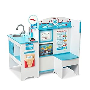 Melissa & Doug Wooden Get Well Doctor Activity...