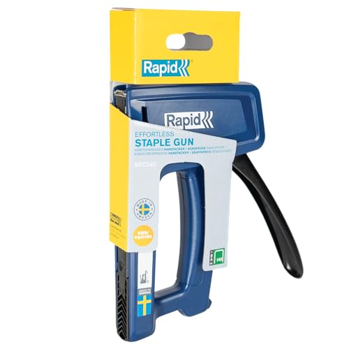Rapid RPC140 - Agrafeuse Manuelle Murale pour Isolation - Agrafes n°140