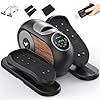 Merach under desk elliptical ellipse leg exerciser electric as seen on tv for seniors with remote control 12 adjustable speeds quiet portable seated pedal exerciser machine for home  urban country home decor
