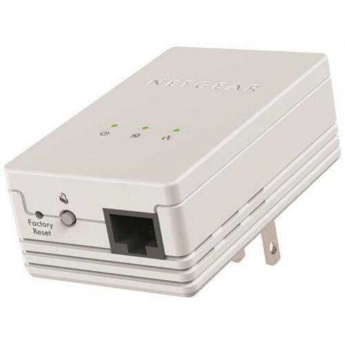 Netgear Xavb1301-100Pas Powerline 200 Mini - 1 X Network (Rj-45) - 200 Mbps Powerline - 5382 Sq. Ft. Area Coverage - Homeplug Av - Fast Ethernet #TOP1