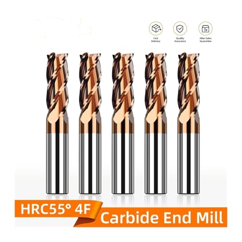 Fraise carbure HRC55 pour métal : performance et endurance CNC